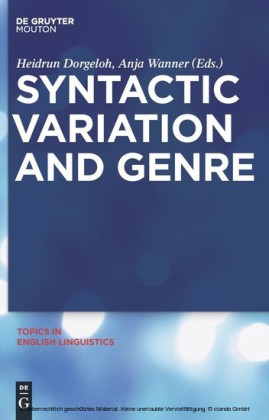 Syntactic Variation and Genre