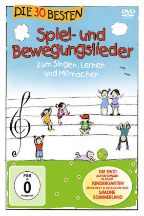 Die 30 besten Spiel- und Bewegungslieder, DVD