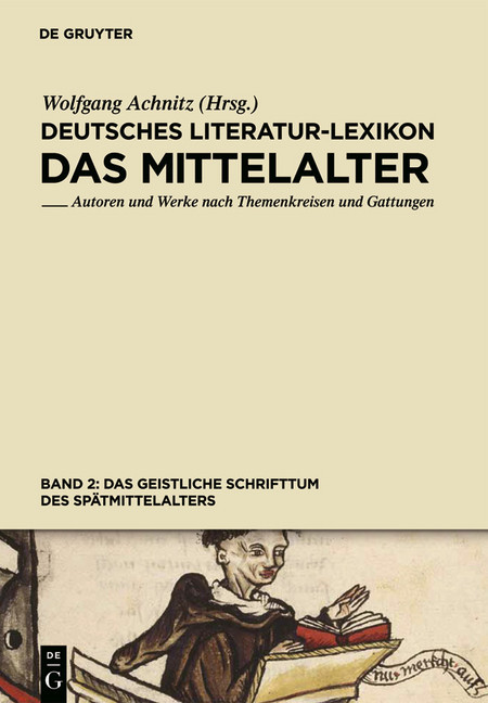 Das geistliche Schrifttum des Spätmittelalters main product photo
