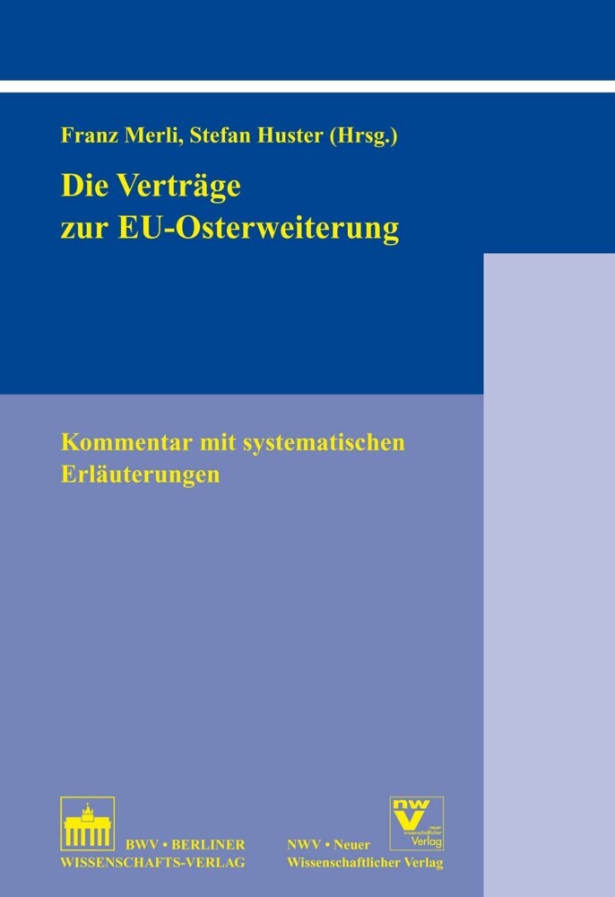 Die Verträge zur EU-Osterweiterung main product photo