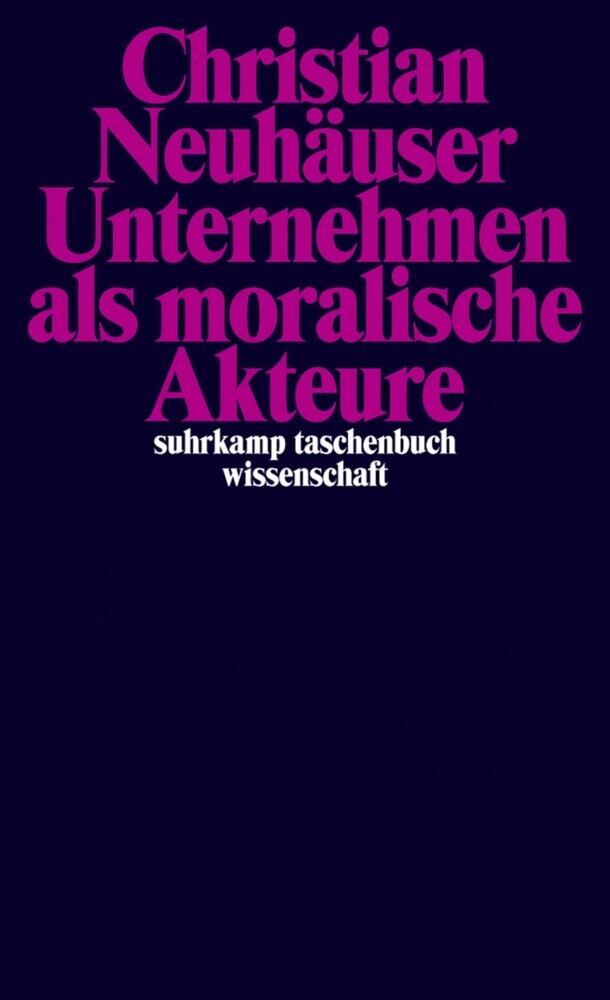 Unternehmen als moralische Akteure main product photo