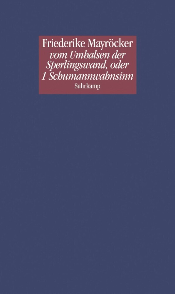 vom Umhalsen der Sperlingswand, oder 1 Schumannwahnsinn main product photo