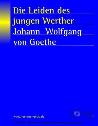 Die Leiden des jungen Werther main product photo