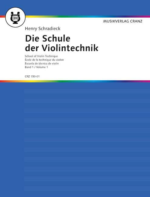 Die Schule der Violintechnik. Bd.1 main product photo