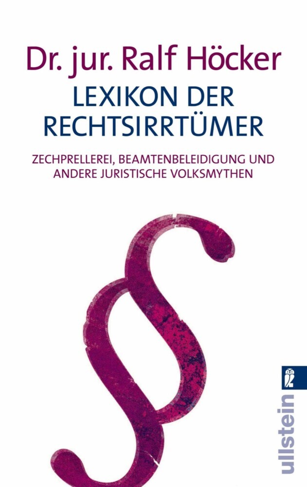Lexikon der Rechtsirrtümer main product photo
