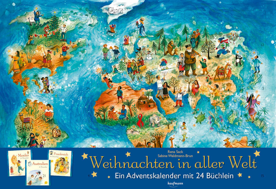Weihnachten in aller Welt - Ein Adventskalender mit 24 Büchern main product photo