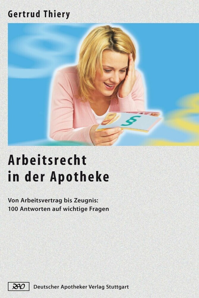 Arbeitsrecht in der Apotheke main product photo