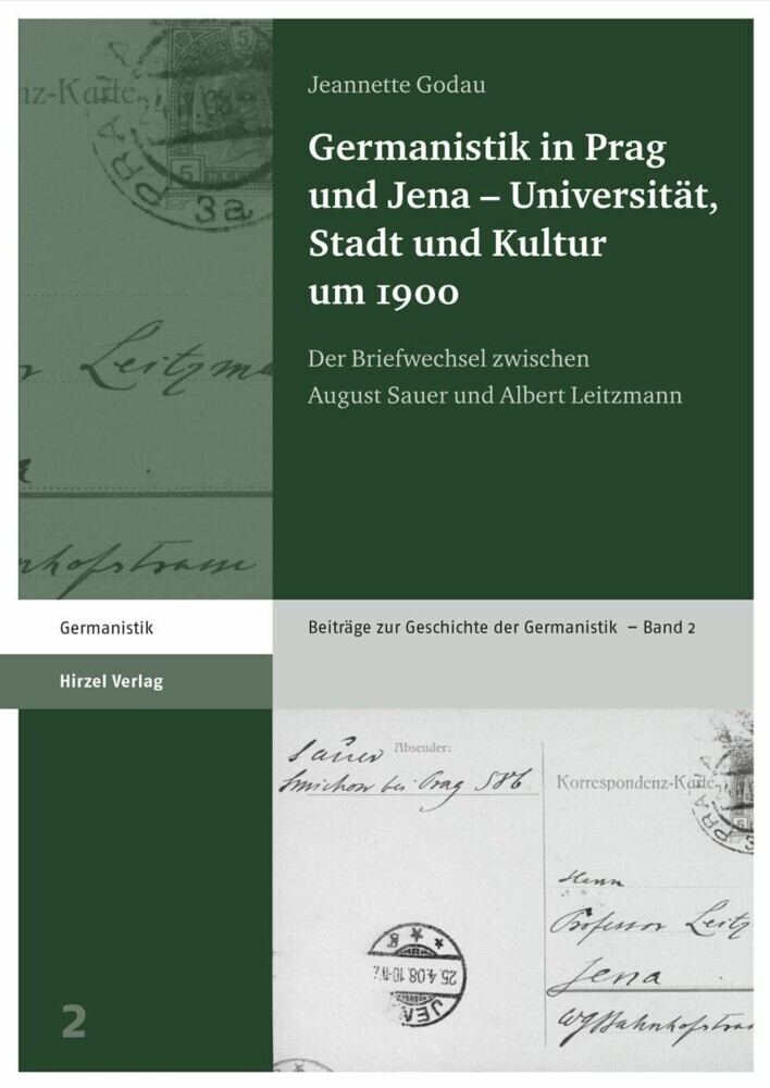 Germanistik in Prag und Jena - Universität, Stadt und Kultur um 1900 main product photo
