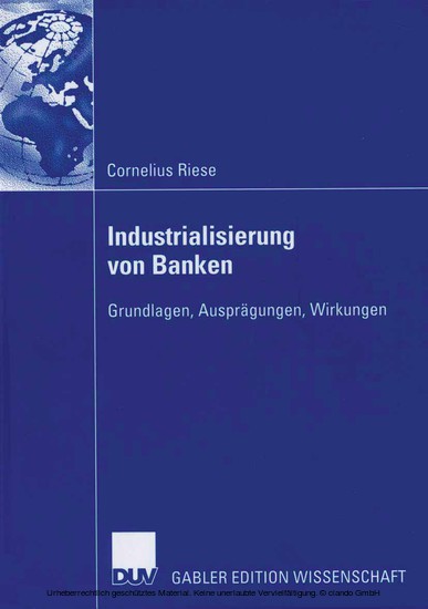 Industrialisierung von Banken main product photo