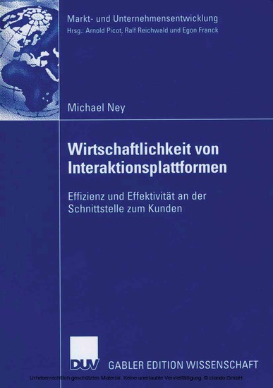 Wirtschaftlichkeit von Interaktionsplattformen main product photo