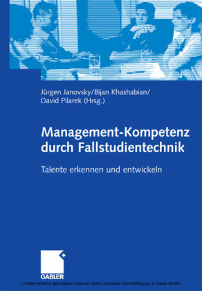Management-Kompetenz durch Fallstudientechnik