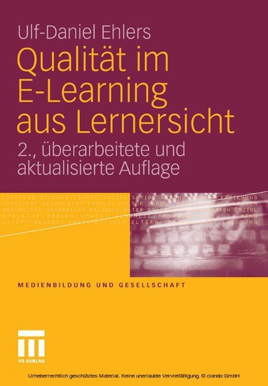 Qualität im E-Learning aus Lernersicht main product photo
