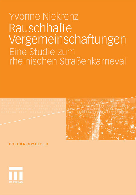 Rauschhafte Vergemeinschaftungen main product photo