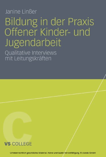 Bildung in der Praxis Offener Kinder- und Jugendarbeit main product photo