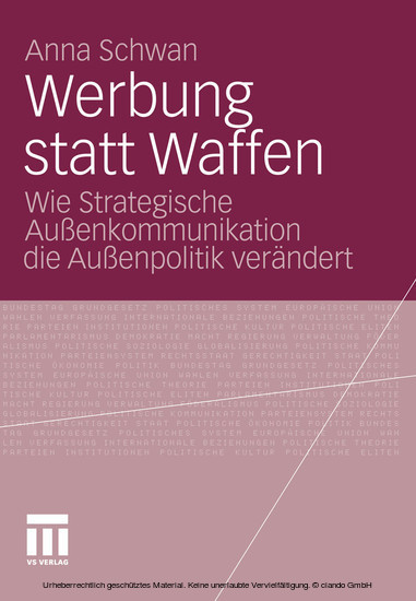 Werbung statt Waffen main product photo