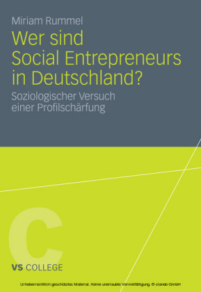 Wer sind Social Entrepreneurs in Deutschland?