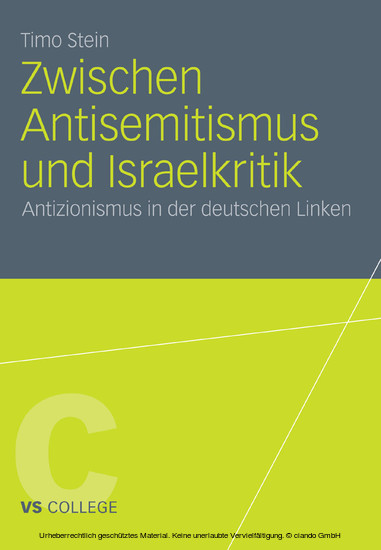 Zwischen Antisemitismus und Israelkritik main product photo