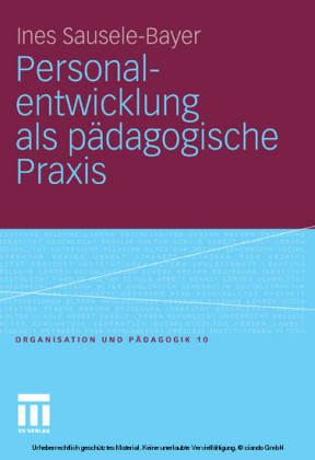 Personalentwicklung als pädagogische Praxis