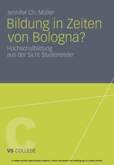 Bildung in Zeiten von Bologna? main product photo