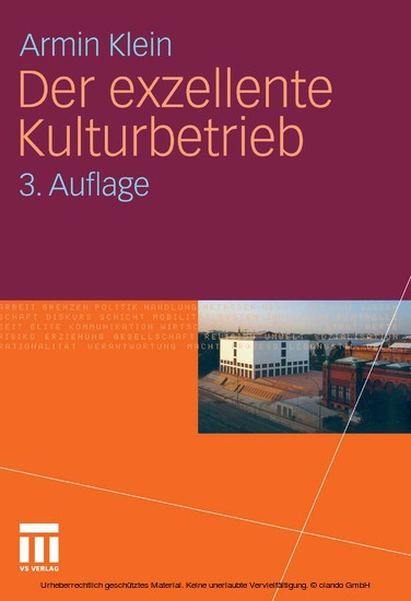 Der exzellente Kulturbetrieb main product photo