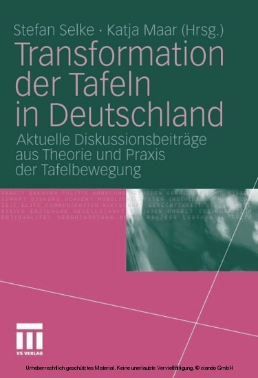 Transformation der Tafeln in Deutschland main product photo