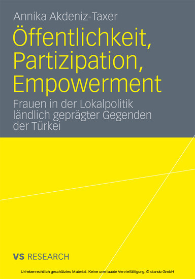 Öffentlichkeit, Partizipation, Empowerment main product photo