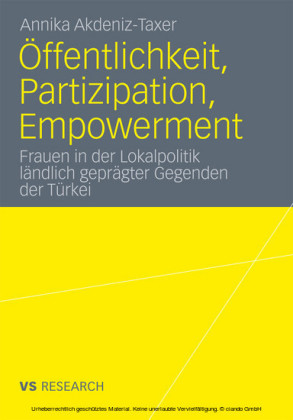 Öffentlichkeit, Partizipation, Empowerment