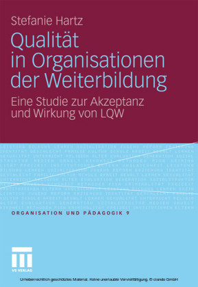 Qualität in Organisationen der Weiterbildung