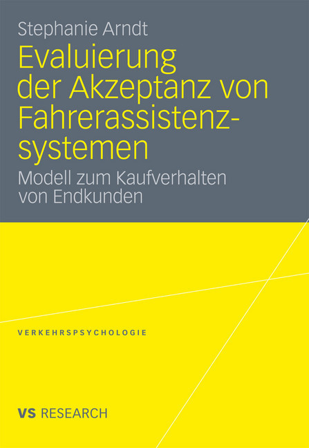 Evaluierung der Akzeptanz von Fahrerassistenzsystemen main product photo