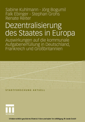 Dezentralisierung des Staates in Europa
