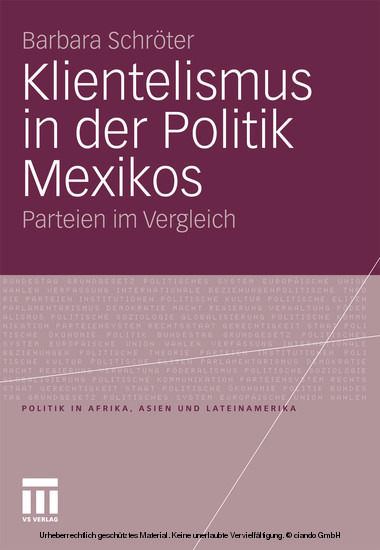 Klientelismus in der Politik Mexikos main product photo