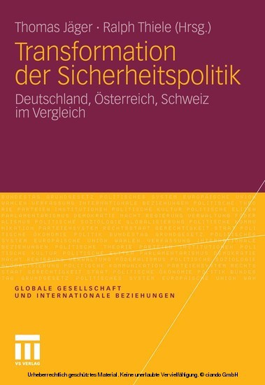 Transformation der Sicherheitspolitik main product photo