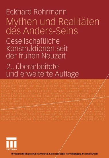 Mythen und Realitäten des Anders-Seins main product photo