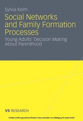 Social Networks and Family Formation Processes