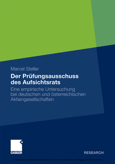 Der Prüfungsausschuss des Aufsichtsrats main product photo