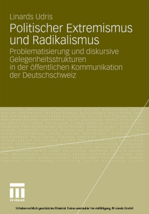 Politischer Extremismus und Radikalismus