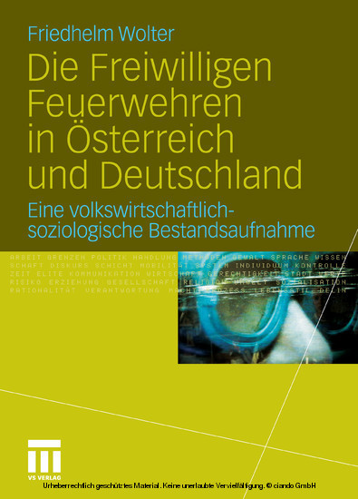 Die Freiwilligen Feuerwehren in Österreich und Deutschland main product photo