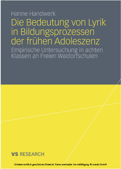 Die Bedeutung von Lyrik in Bildungsprozessen der frühen Adoleszenz main product photo