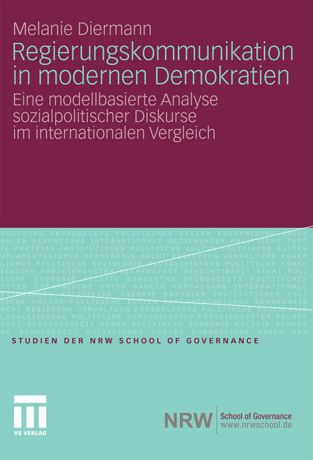 Regierungskommunikation in modernen Demokratien main product photo