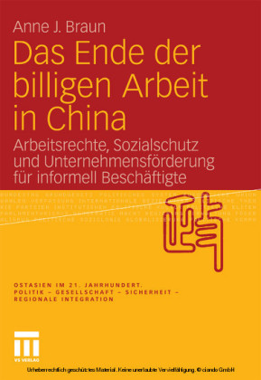 Das Ende der billigen Arbeit in China