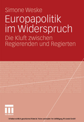 Europapolitik im Widerspruch