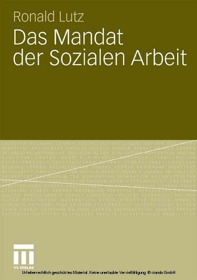 Das Mandat der Sozialen Arbeit main product photo