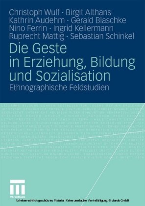 Die Geste in Erziehung, Bildung und Sozialisation