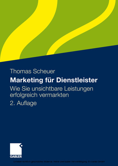 Marketing für Dienstleister main product photo
