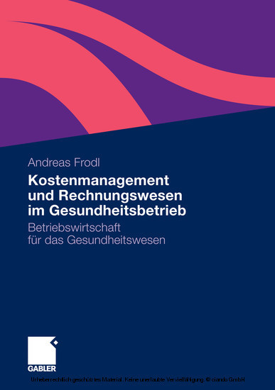 Kostenmanagement und Rechnungswesen im Gesundheitsbetrieb main product photo