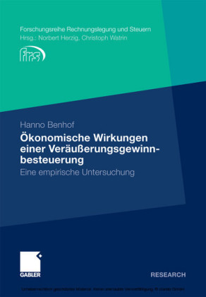 Ökonomische Wirkungen einer Veräußerungsgewinnbesteuerung
