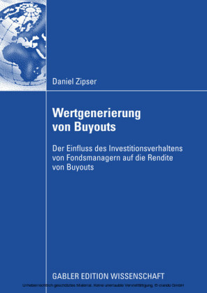 Wertgenerierung von Buyouts