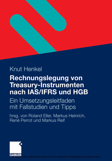 Rechnungslegung von Treasury-Instrumenten nach IAS/IFRS und HGB main product photo