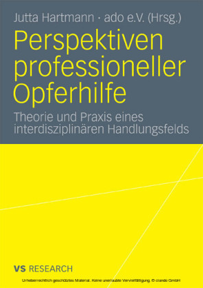Perspektiven professioneller Opferhilfe