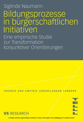 Bildungsprozesse in bürgerschaftlichen Initiativen